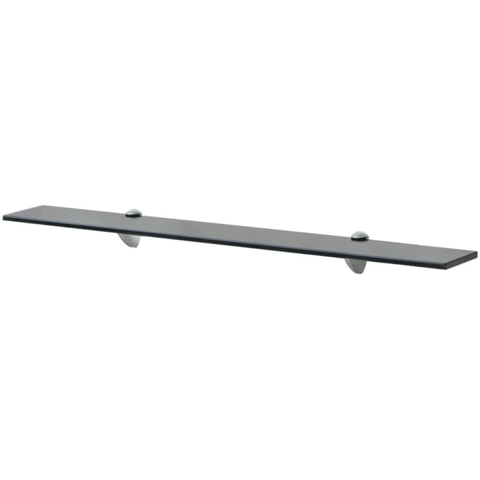 vidaXL - Zwevend - schap - 80x10 - cm - 8 - mm - glas