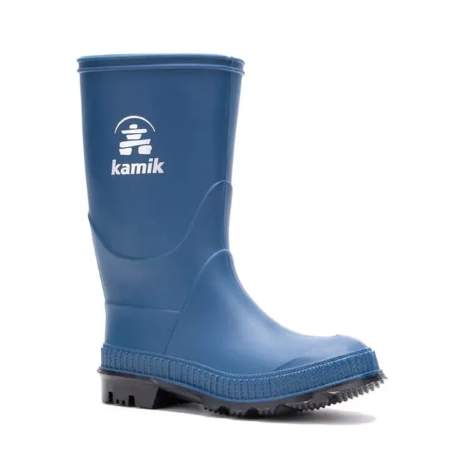 Grote maat regenlaarzen voor kinderen Kamik Stomp