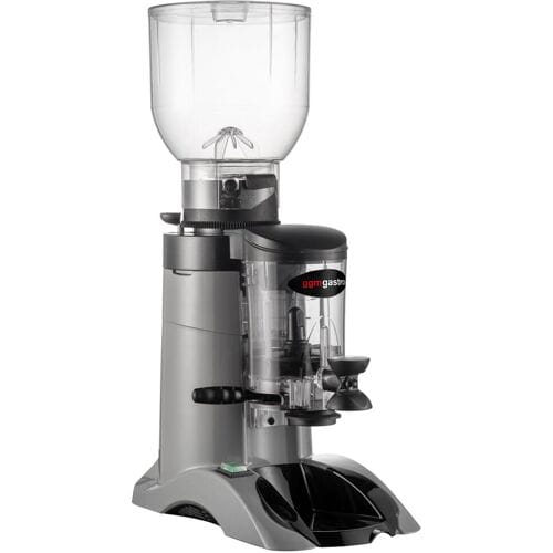 GGM Gastro Kaffeemühle - 2kg - 63dB - Mit Dosierer - Grau Grijs / Zwart