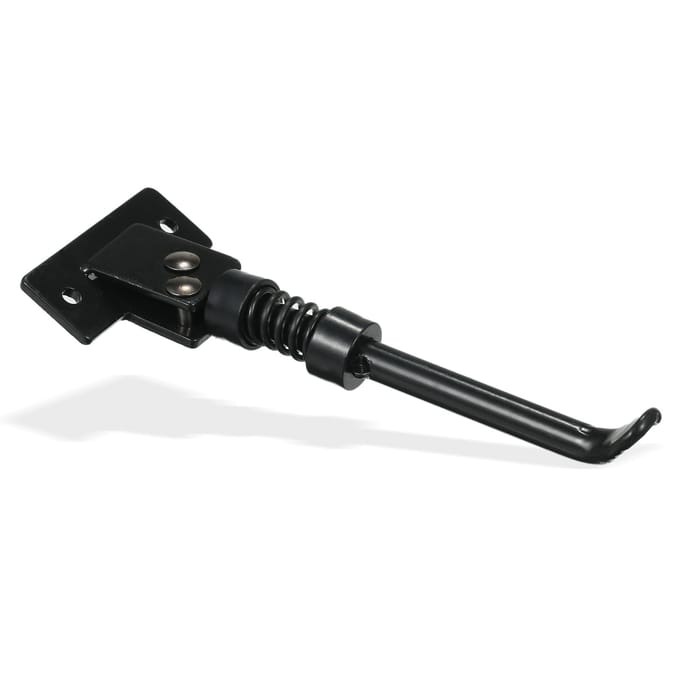 1PC Elektrische Scooter Kick Stand Massief Ijzeren Kickstand Ondersteuning Elektrische Scooter Parkeerstandaard Voeten zwart