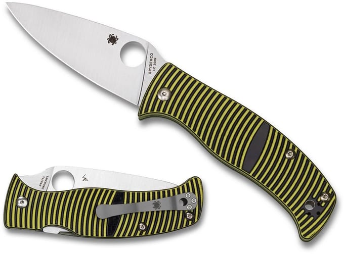 Spyderco Zakmes Caribbean Yellow LC200N PE