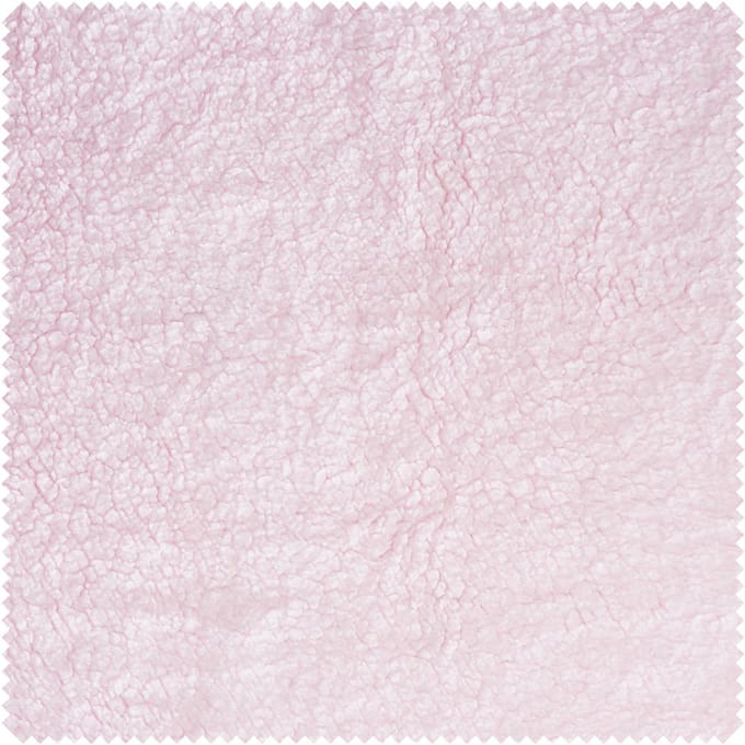Fleece stof "Lamb Rosé"