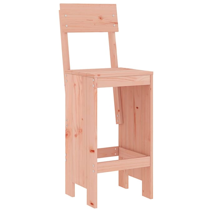 vidaXL - Barkrukken - 2 - st - 40x48,5x115,5 - cm - massief - douglashout