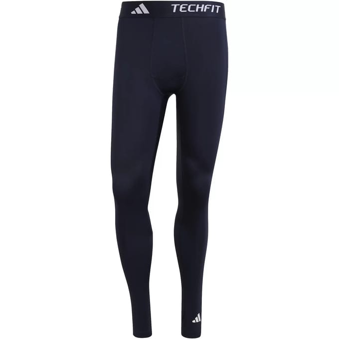 Adidas Techfit Compression Leggings Blauw S / Regular Man