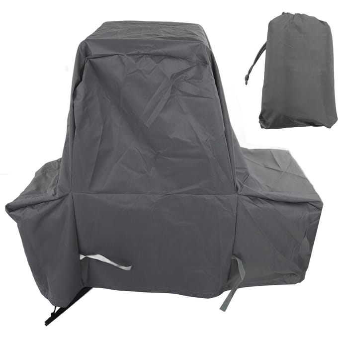 Buiten Barbecue Ovenhoes Waterdicht Stofdicht Ovenkap Thuis Barbecue Kaphoes Grijs gray