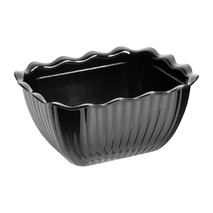 Olympia Kristallon Kleine Saladebak - Zwart