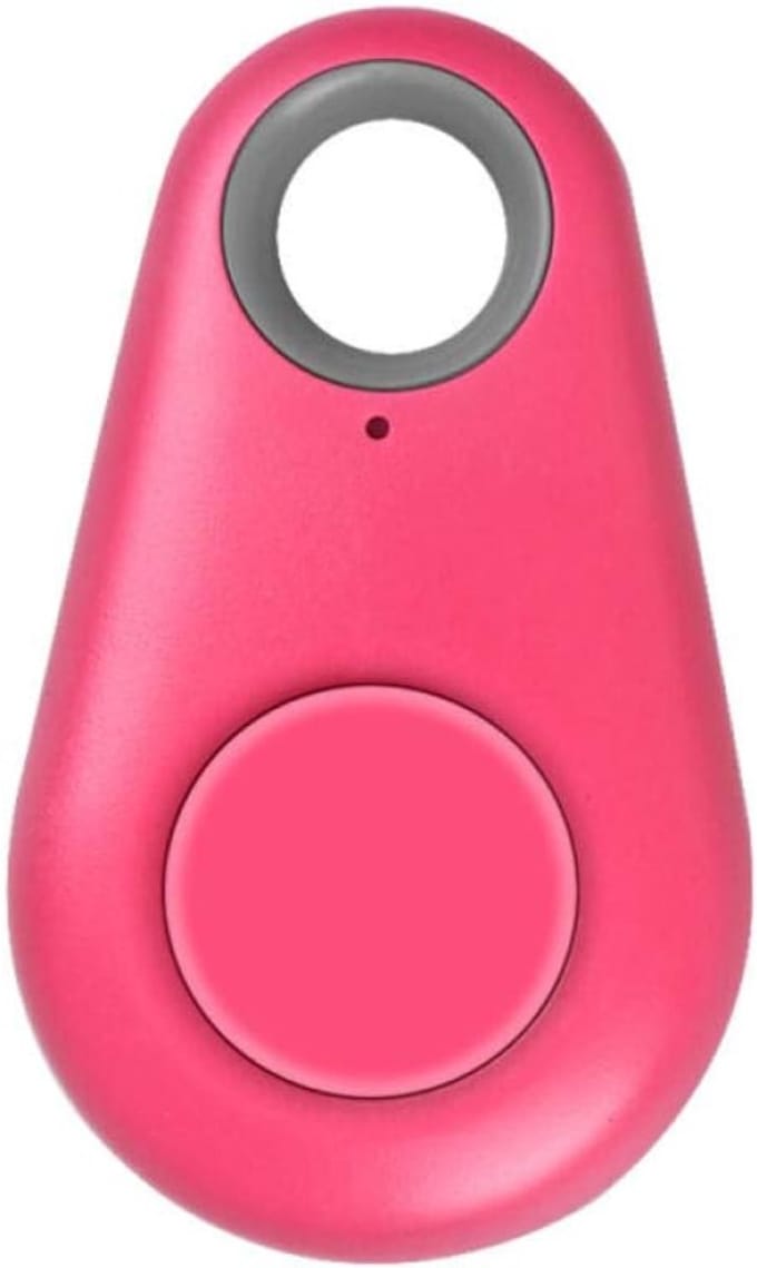 MMP® Mini GPS tracker - GPS Tracker Fiets - Mini GPS - 4x4x1cm - Roze