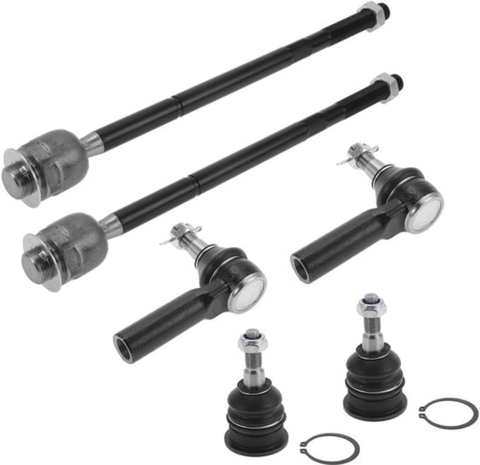Allecto - Voorwielophanging Set - Kogelgewricht - Duurzaam - Zwart