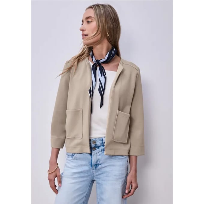 Silk-Look jasje