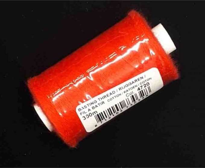 Rijggaren 300 mtr 100% katoen rood