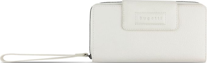 bugatti Portemonnee Elsa Zip Wallet White Crème
