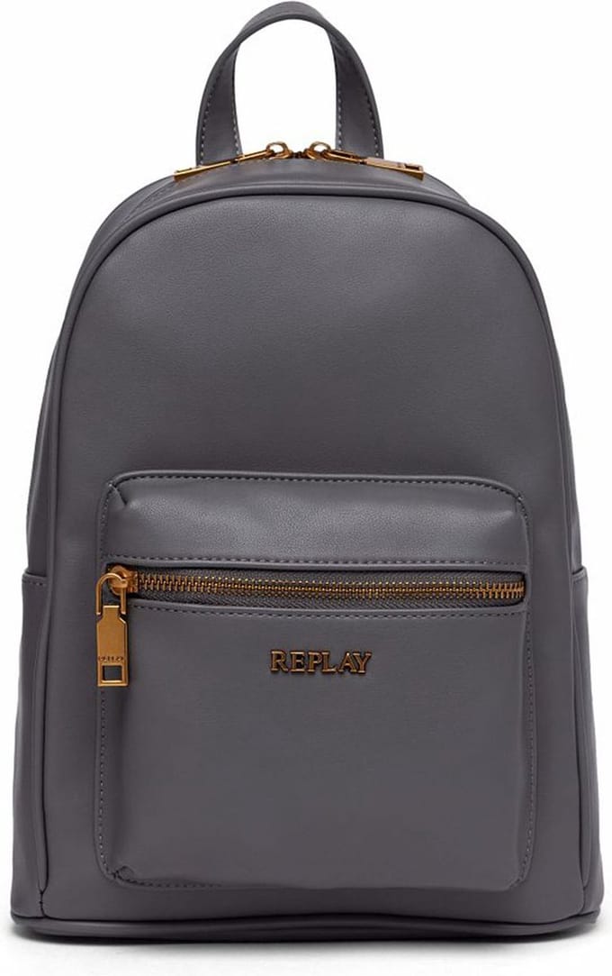 REPLAY Rugzak Backpack Granite Gray Grijs