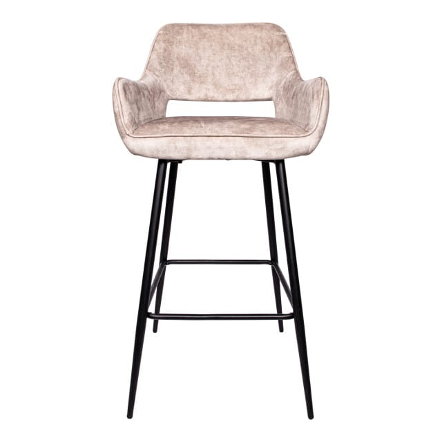 PTMD - Barkruk Fallon - Groen - 61x53x105cm