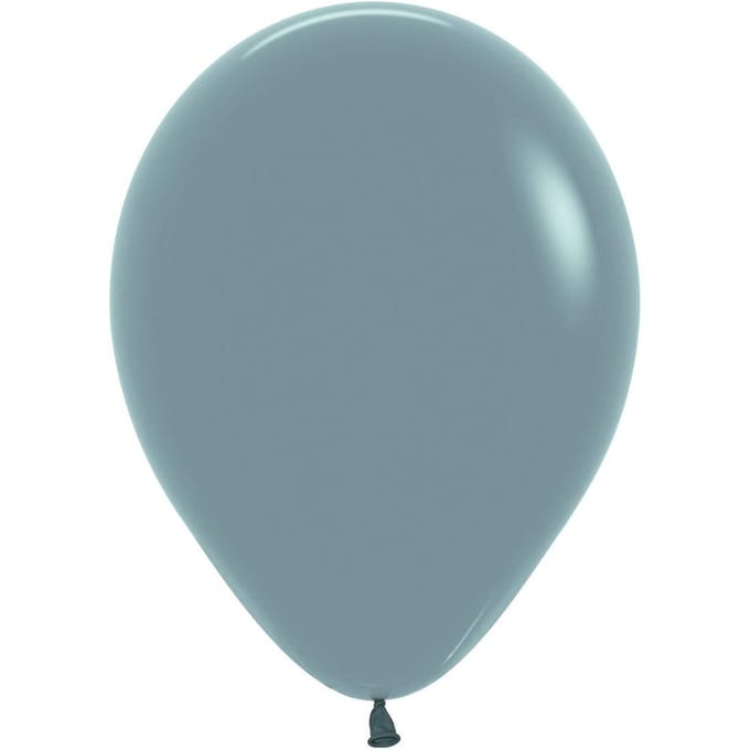 Latex Ballonnen Sempertex Pastel Schemerblauw Gedempt Blauw 30cm, 50St.