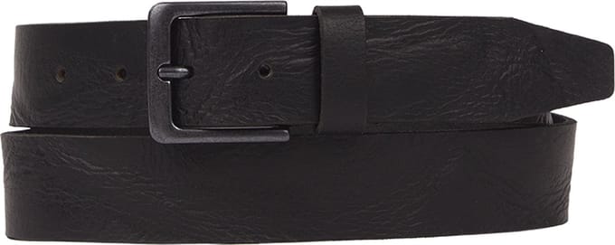 Presly & Sun Heren - Leren riem - Zwart - 95cm