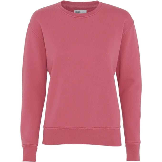 Damestrui met Ronde Hals Colorful Standard Classic Organic Raspberry Pink