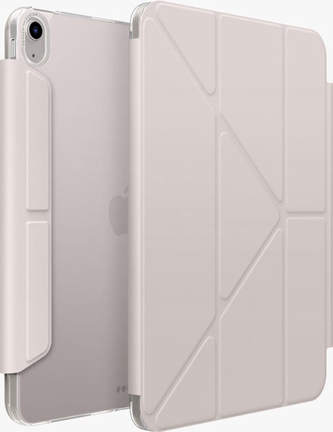 Etui UNIQ Camden Click na iPad Air 11" 2024 - beżowe