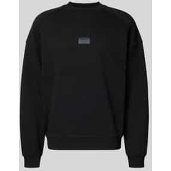 Regular fit sweatshirt van puur katoen, model 'DELASTCREW'