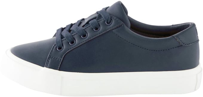 Next - Jongens - Sneakers met nette vetersluiting - Blauw