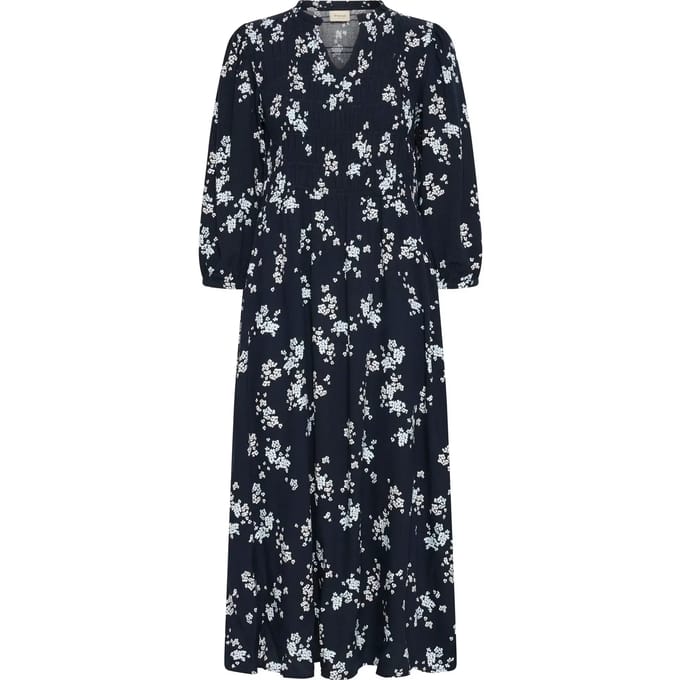 fransa - FRLALU DR 1 - Dames - Midi jurken