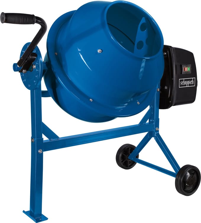 Scheppach 63L Betonmolen MIX65 - 220W - cementmolen