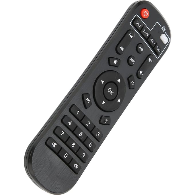 Vervangende Afstandsbediening Grote Knoppen Slijtvaste Afstandsbediening Geschikt voor H96 PRO TV gray
