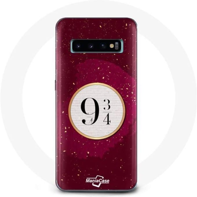 Hoesje - Harry Potter - Samsung Galaxy S10 Plus - Rood - Perron 9 3/4 - Hard