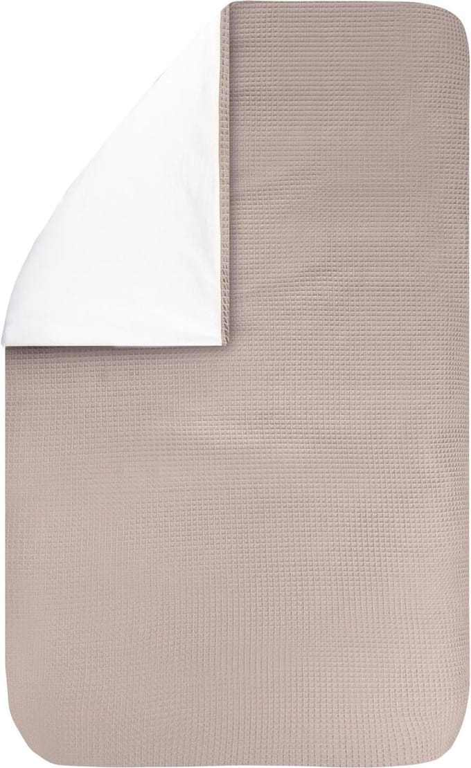 BINK Bedding Dekbedovertrek Wafel (Pique) Oudroze Ledikant 100x135 cm (zonder sloop)