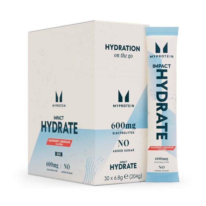 Impact Hydrate | Stickverpakkingen - 4.6g x 30servings - Nieuw-Framboos Lemonade