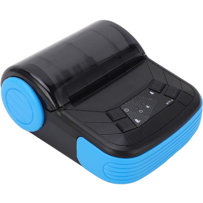 Thermische Bluetooth Printer Mini Draadloos Draagbaar 80mm voor Bon Ticket Rekening Factuur POS gray