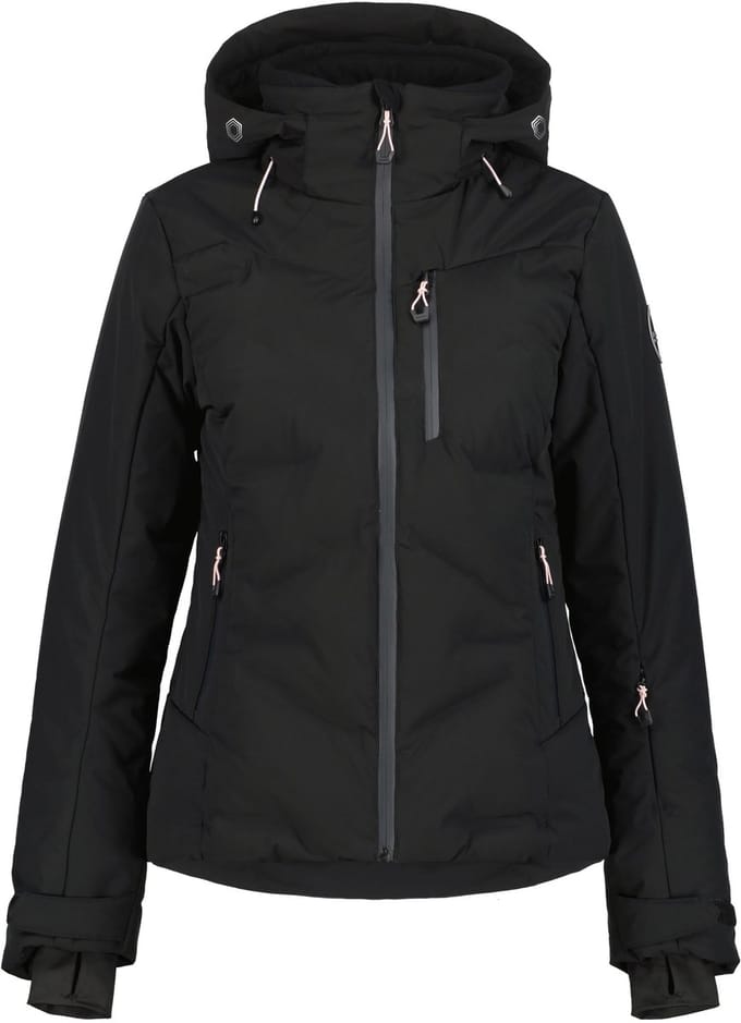 ICEPEAK - flovilla - Ski jack dames - Zwart