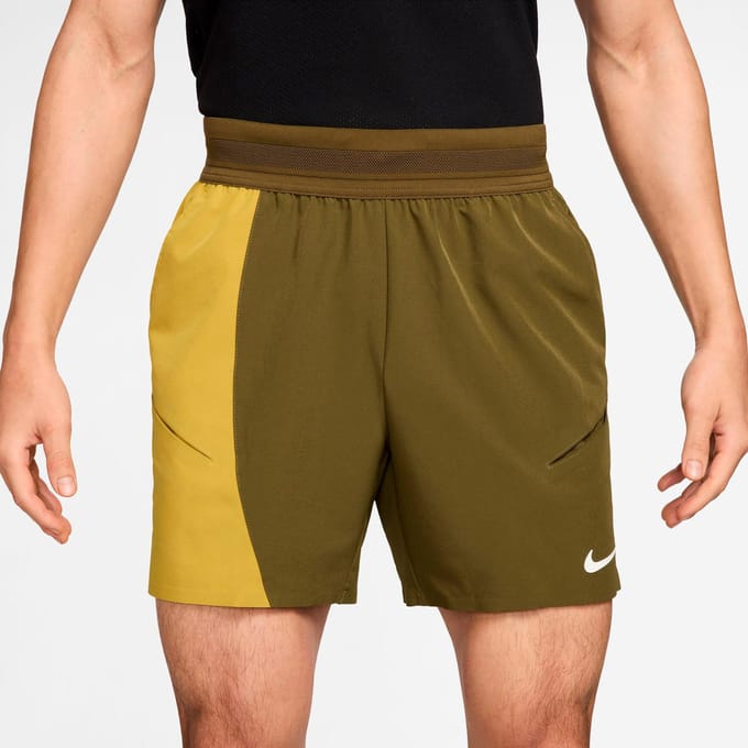 Nike Jannik Sinner Court Dri-Fit Slam Shorts Heren-olijf