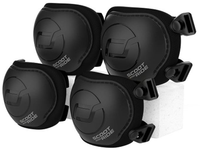 Scoot & Ride - Protective Set XXS - Black/Ash