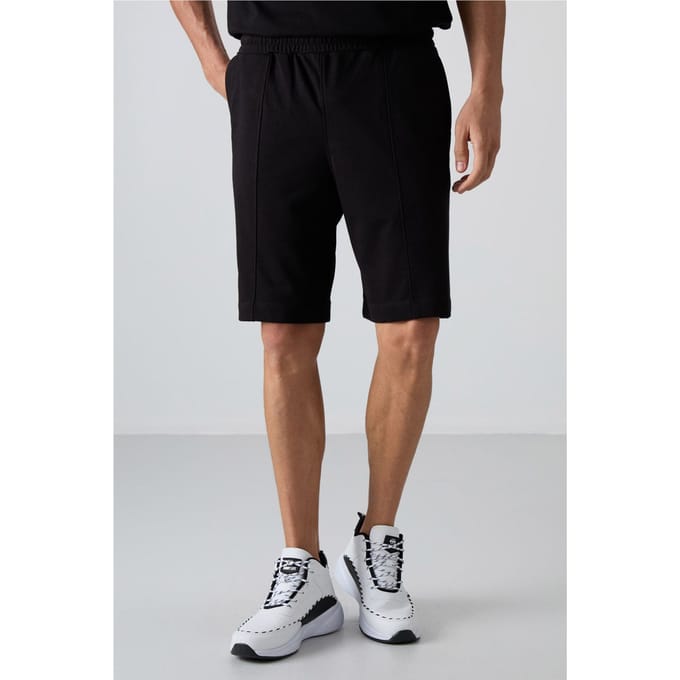 Heren Gebreide Sweatshorts