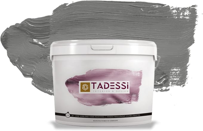 Tadessi Color Vista Muurverf - Dispersie - Steengrijs Mat - 5 L