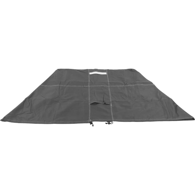 Stofhoes Vierkant Buiten Waterdichte Beschermer Accessoire voor Airconditioner Buitenunit gray