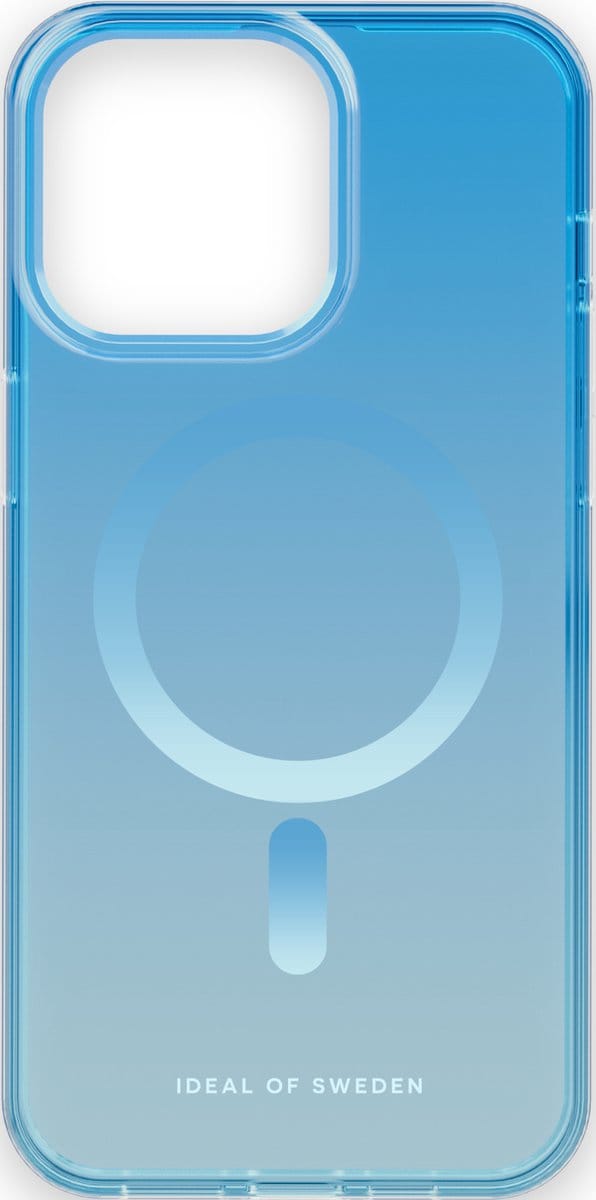 iDeal of Sweden Clear Case MagSafe iPhone 15 Pro Max Light Blue