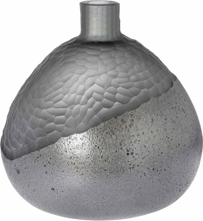 Riverdale - Vaas Yade smoke 24cm Grijs