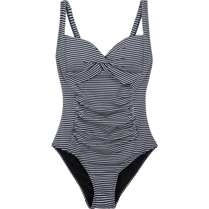 Regatta Dames stripe seersucker tummy control one piece zwempak