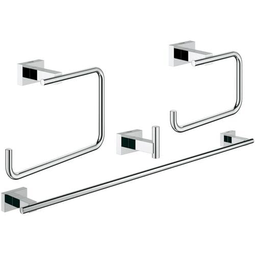 Grohe Essentials Cube Bathroom Set 4 in 1 40778001