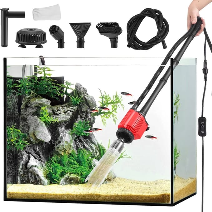 Aquarium Stofzuiger - Bodemreiniger - Decoratie