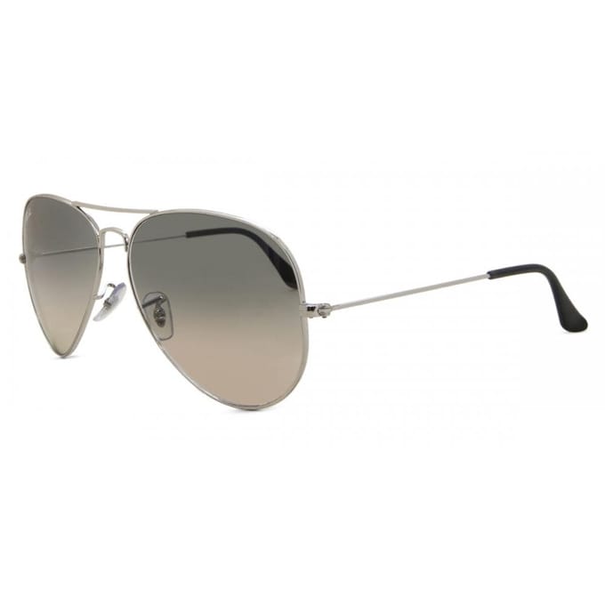 Ray-Ban RB3025 003/32 - Aviator (Gradiënt) - zonnebril - Zilver / Lichtgrijs Gradiënt - 62mm