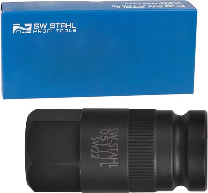 SW-Stahl 05111L Inbusdop 1/2 inch, 22 x 53 mm