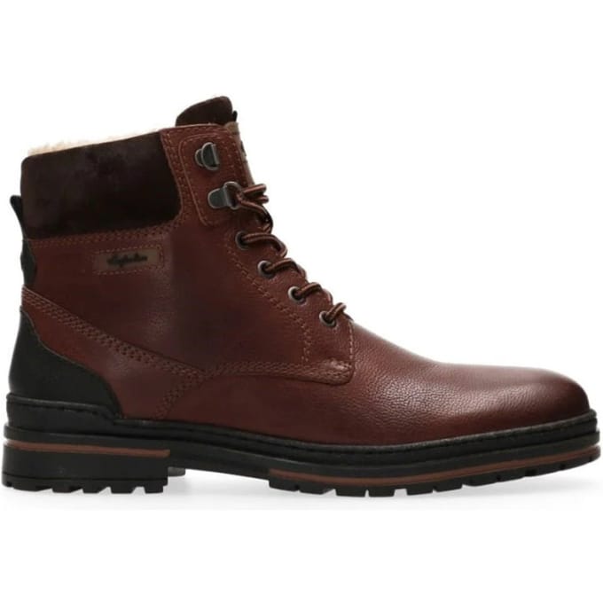 Australian York heren veterboot - Cognac - Maat 44