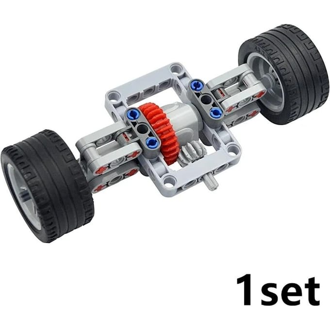 MIJN EIGEN CREATIE Tech Differentieel Bouwstenen Mechanisch Speelgoed High Tech Component Differentieel Tandwielen Montage Inclusief 6573 62821 65414