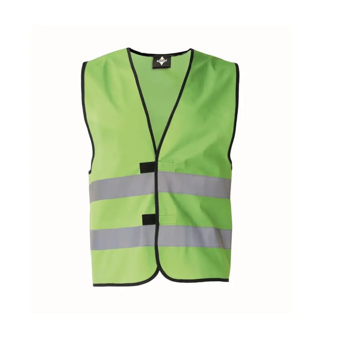 Korntex Functional Hi-Vis Safety Vest Dortmund KX100 - Lime Green - M