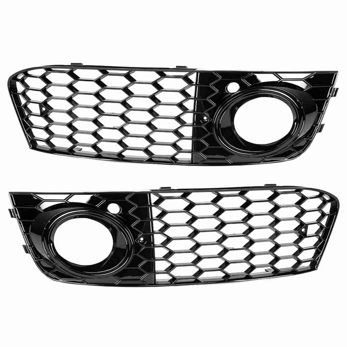 Mistlampafdekking Lampframe Gaasrooster Geschikt voor     B8 2009-2011 (Elektroplateren)