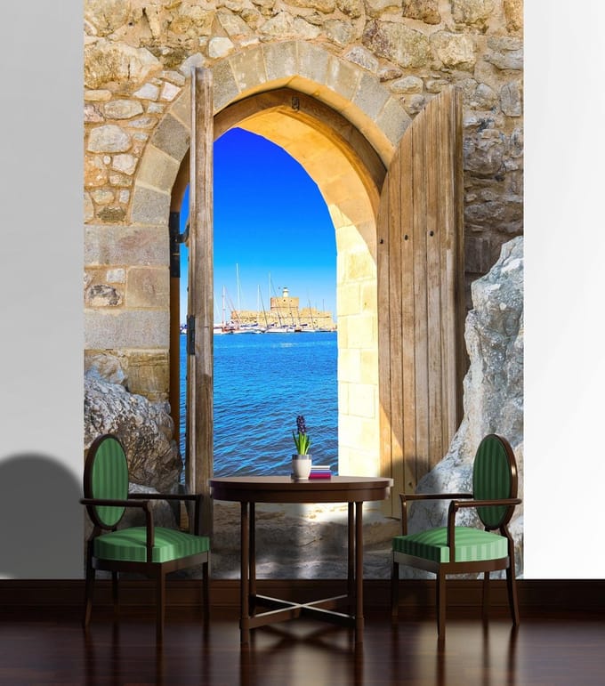 Gateway To Seaside Photo Wallcovering