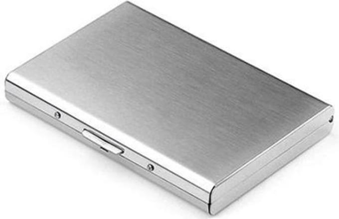 Handige Creditcard Houder | Anti-Diefstal Pasjeshouder | RFID | 6 pasjes | Grijs