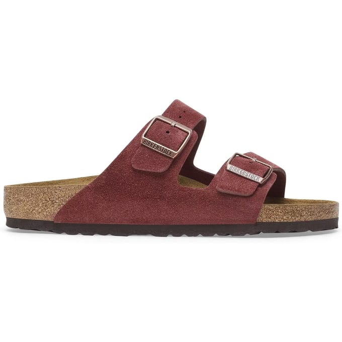 Suède sandalen Birkenstock Arizona